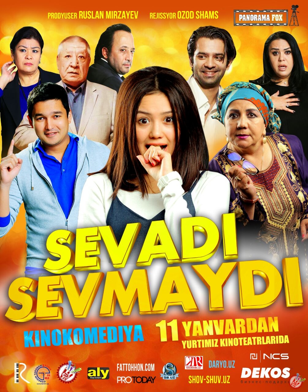 Sevadi sevmaydi / Севади севмайди (Yangi Uzbek kino 2017)
