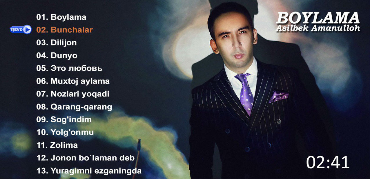 Asilbek Amanulloh - Boylama (Albom dasturi 2007)