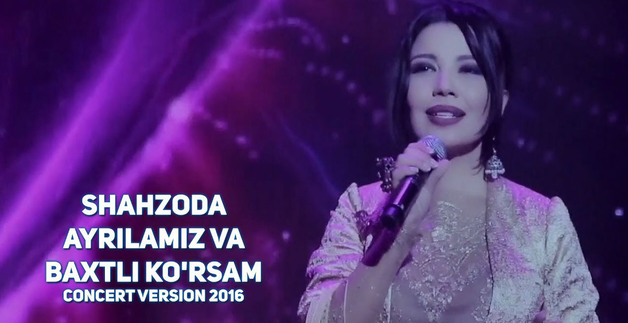 Shahzoda - Ayrilamiz va Baxtli ko'rsam (Konsert version 2017)