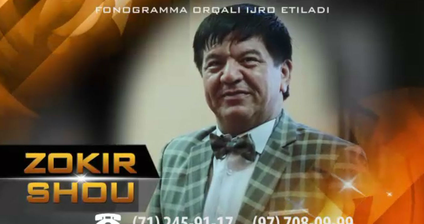 Afisha - Zokir SHOU reklamasi (2015)