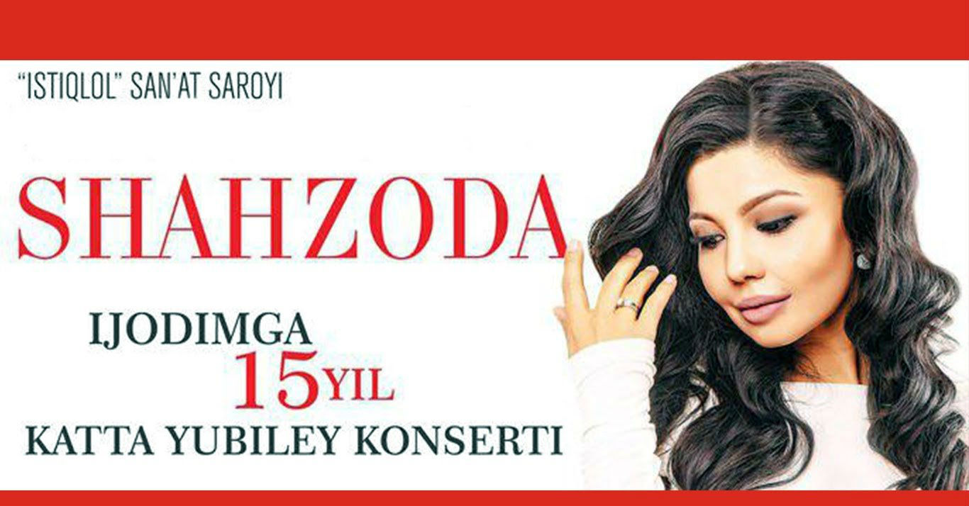 Shahzoda - Ijodimga 15 yil (Konsert dasturi 2015)